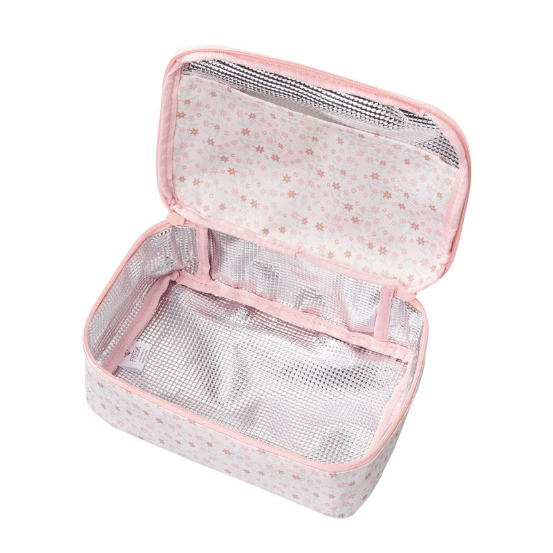 Borsa termica Fresk tg piccola - Fiori rosa